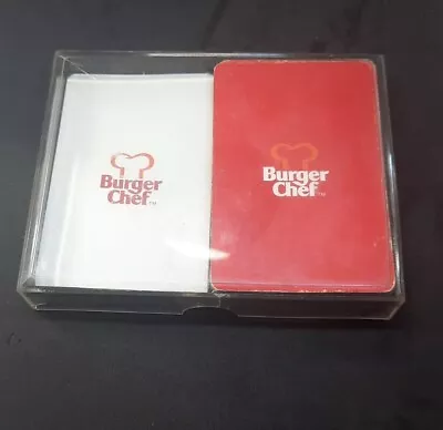 🃏 RARE Vintage Burger Chef Hamburger Restaurant - Playing Cards -INCOMPLETE F/S • $48.50