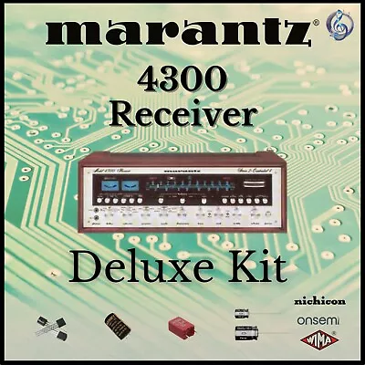 Marantz 4300 Receiver Deluxe Upgrade Kit Genuine Parts Restoration • $119.95