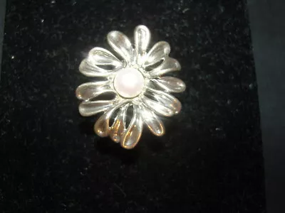 HG Hagit Gorali 925 Sterling Silver Flower Ring Size 12  9.35g Lot • $64.99