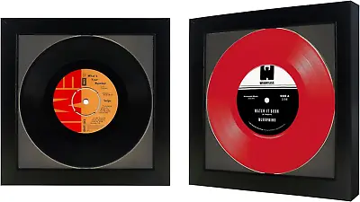 2 Pack 45 Single 6 7/8  Vinyl Record Frame Display 45 Rpm Vinyl Record With Or • $42.66