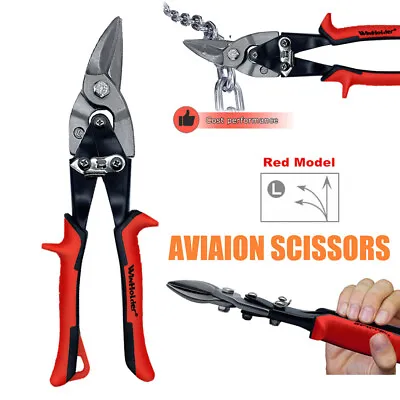 Aviation Tin Snip Left Cut Metal Cutter Shear Scissor Sheet 18 Gauge Hand Tools • $10.49