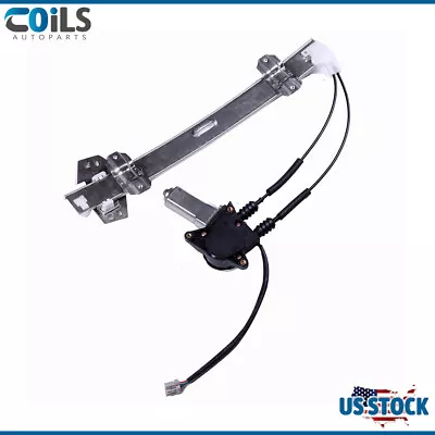 Power Window Regulator For Honda Accord 4-Door 1994-1997 Front Left W/ Motor • $34.99