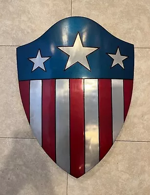 Captain America First Avenger Heater Shield - Full Size - Metal - Ships From USA • $149