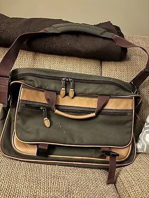 LL Bean Vintage Over The Shoulder  Computer Bag/ Briefcase • $90