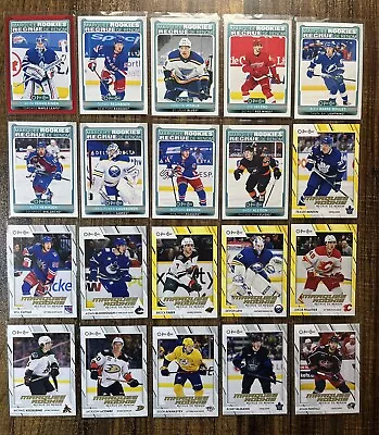 2016-17 2018-19 2021-22 2023-24 O-pee-chee NHL Marquee Rookies 35 Card Lot • $42.15