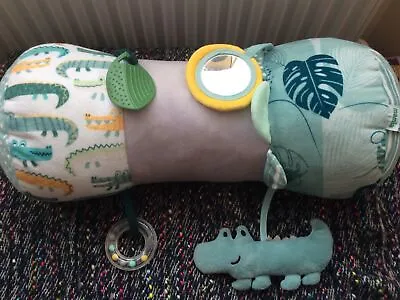 £7.99 • Buy Mamia Baby Developmental Tummy Time Pillow Roller With Attached Toys