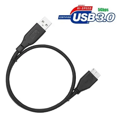 Usb3.0 Data SYNC Cable For Toshiba Canvio Connect HDTC720XK3C1 HDTC720XL3C150cm • $4.39