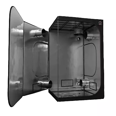 £49.99 • Buy Premium Grow Tent Silver Mylar Hydroponics Indoor Garden Grow Room 120x120x200