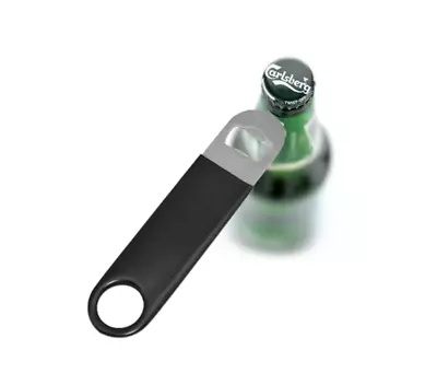 Stainless Steel Speed Bottle Opener Flat Bar Blade With Sleeve NEW • $7.68