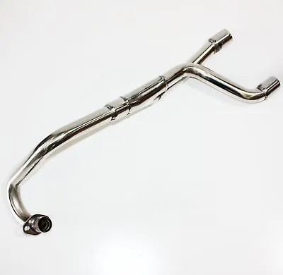 Twin Bigbore Stainless Exhaust Pipe 125cc 140cc 160cc PIT PRO Trial Dirt Bike • $48.60