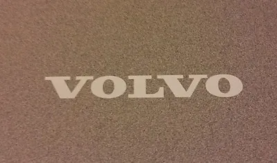 VOLVO Logo Vinyl Decal Sticker WHITE • $4