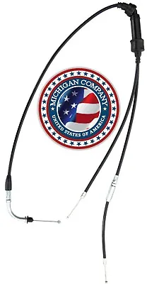 Fits Yamaha PW 50 PW50 Gas Throttle Accelerator Cable Dirt Bike 2003-2013 • $19.94