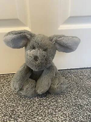 £14.99 • Buy Tesco F&F Grey Puppy Dog Soft Toy Plush Comforter Soother Doudou VGC