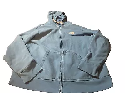 The North Face Mens Blue Full Zip Up Hoodie! XL • $36