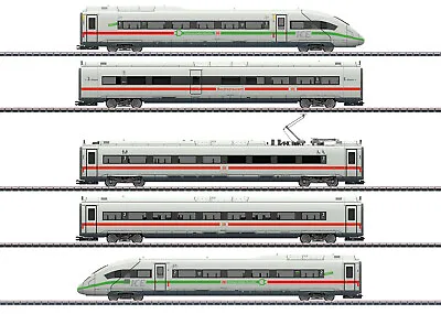 Marklin 39716 HO DB AG Class 412/812 ICE 4 Powered Railcar Train W/Green Stripe • $769.68