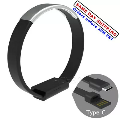 Bracelet Wrist Band USB Charging Charger Data Sync Cable For Micro USB/Type-C • $13.68