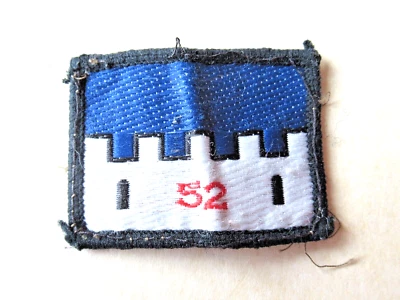 £0.99 • Buy 52nd Infantry Brigade Woven Formation Arm Badge