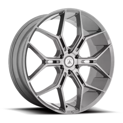 Asanti Black Label 26x10 Wheel Titanium ABL-38 Monarch Truck 6x135 +35mm Rim • $579