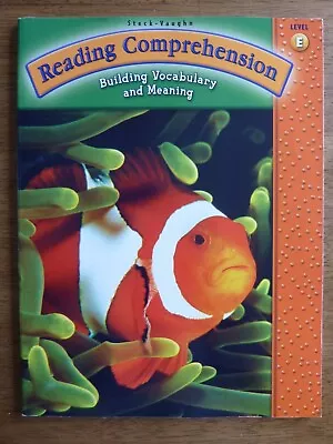 Steck-Vaughn Reading Comprehension: Student Workbook Grade 5 (Level E) -LIKE NEW • $11.97