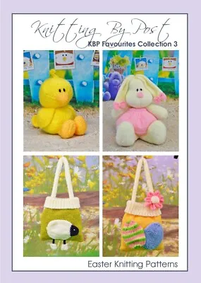 Knitting By Post Favourites Collection No.3 Toy Knitting Patterns Booklet Easter • £9.99