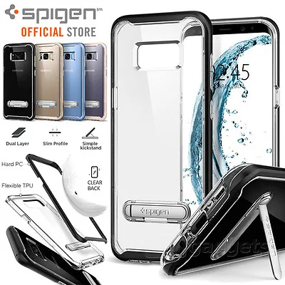 $44.99 • Buy [FREE EXPRESS] Galaxy S8 Plus Case, SPIGEN Crystal Hybrid Cover For Samsung