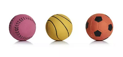 £6.99 • Buy 3 Pack Wundapets Floating Sports Ball Pet Dog Toy Fun Fetch Play Assorted Styles