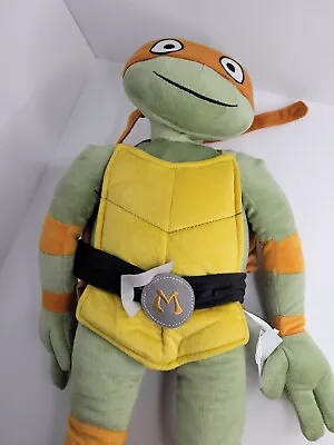 Teenage Mutant Ninja Turtles Michelangelo Plush Pillow Buddy Super Soft 26-In • $22