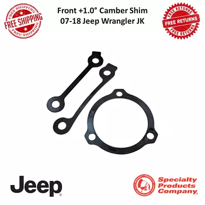 SPC +1.00 Degree Front Camber Alignment Shim Fits 2007-2018 Jeep Wrangler JK • $27.85