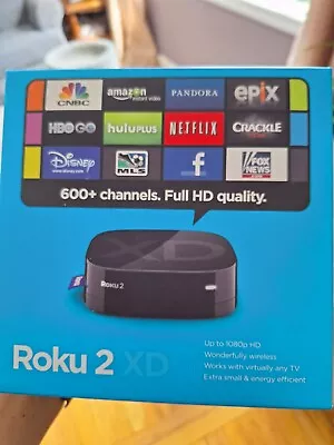 Roku 2XD Media Streamer 3050R Black W/Remote AC Adapter And HDMI Cable • $9.99