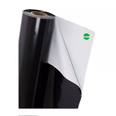 BLACK & WHITE Mylar Reflective Sheeting Film Roll Hydroponics Grow Kit 2 To 1... • £21.50