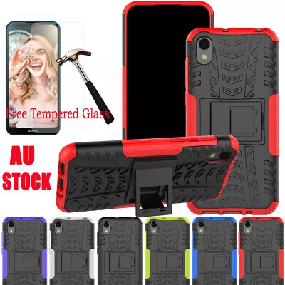 Heavy Duty Armor Rugged Case Stand Shockproof Cover For Huawei Y5 2019/Honor 8S • $8.35