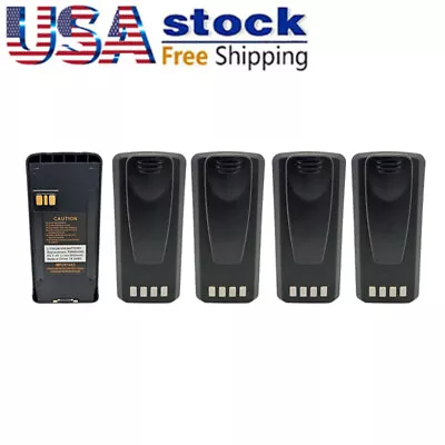 2600mAh Li-ion Battery PMNN4080 For CP185 EP350 CP1300 CP476 CP1660 Radios Lot5 • $119.99