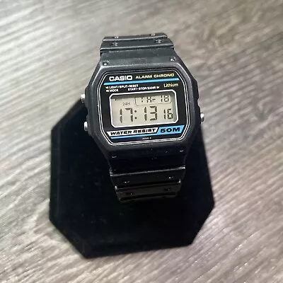 CASIO W-14 Module 596 Alarm Chrono WR 50M Japan Made Vintage  RARE • $100