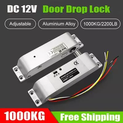 12V 1000KG Electric Magnetic Lock Access Control System For Doors • £27.08