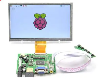 7  7 Inch TFT LCD Display Monitor  HDM+VGA+2AV Driver Board For Raspberry Pi • $35.87