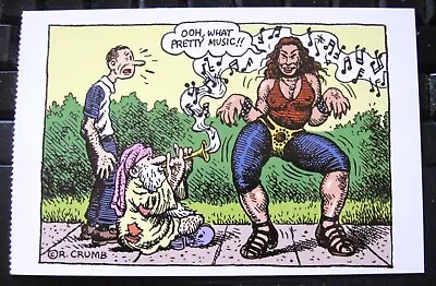 R Crumb 2002 Postcard #164 Flakey Foont Mr Natural Devil Girl Kitchen Free Ship • $6.07