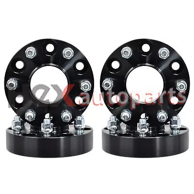 4x 1.5  6x5.5 Hubcentric Wheel Spacers 14x1.5 Fits Chevy Silverado Sierra 1500 • $90.99