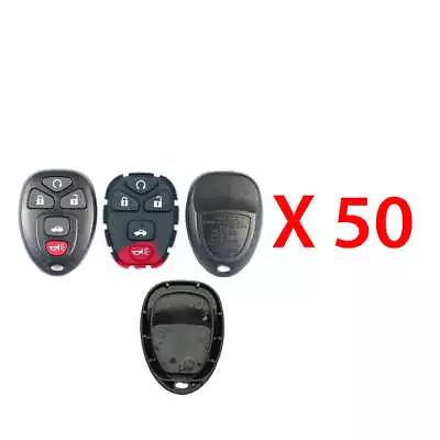 50 Remote Keyless Fob Case Shell Pad 5B Compatible With GM KOBGT04A 22733524 • $99.85