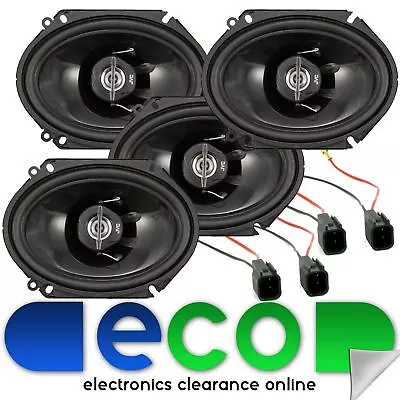 Ford Fiesta 2002-2008 JVC 5x7 1000 Watts Front & Rear 3/5 Door Car Speakers Kit • £94.95