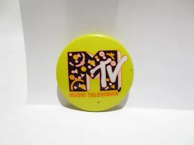 1984 MTV Music Television Pinback Button Vintage • $8.25