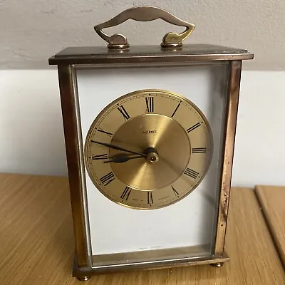 £45 • Buy A Nice Vintage Brass Cased METAMEC Carriage / Mantel Clock