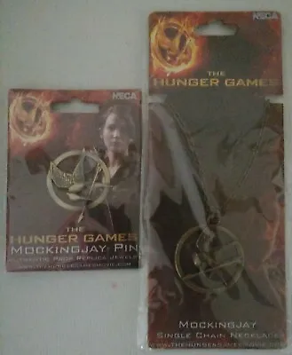 Neca Hunger Games Mockingjay  Necklace And Pin • $22