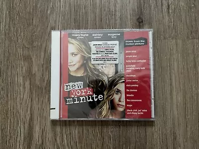 Rare Promo New York Minute Soundtrack CD 2004 Mary-Kate Ashley Olsen W/ Poster • $79.99