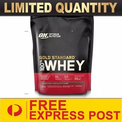 Optimum Nutrition 100% Whey Gold 1lb || Gold Standard Wpi Wpc On $ • $42.66