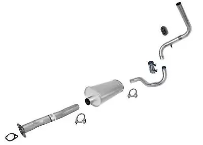 Fits 1988-94 Ford F250 F350 4x4 7.3L Diesel Muffler Exhaust System 133 Inch W/B • $308