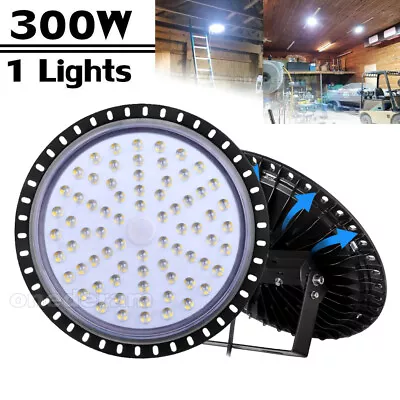 300W UFO LED High Bay Light Shop Lights Warehouse Gym Industrial Lamp 300 Watt • $48.99