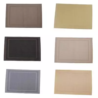 $10.52 • Buy Placemats Heat-Resistant Dining Table Place Mats Anti-Skid Washable SG