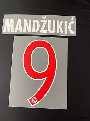 Germany Bayern Mandzukic Original Name Set For A Shirt • $79