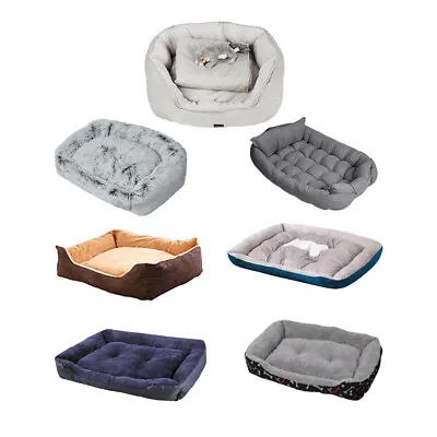 Pawz Pet Bed Dog Cat Large Beds Calming Warm Soft Cushion Mattress Plush Comfy • $36.99