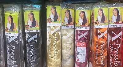 Xpression Ultra Hair For Braiding Expression Kanekalon Original Hot Water Set • £6.99